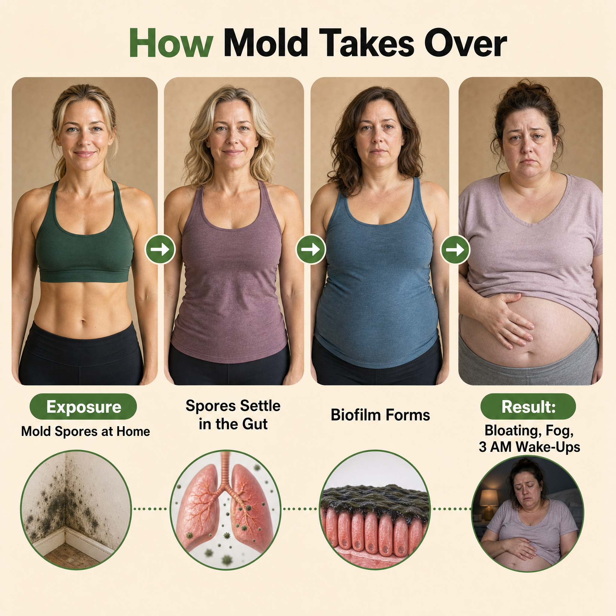 How mold takes over